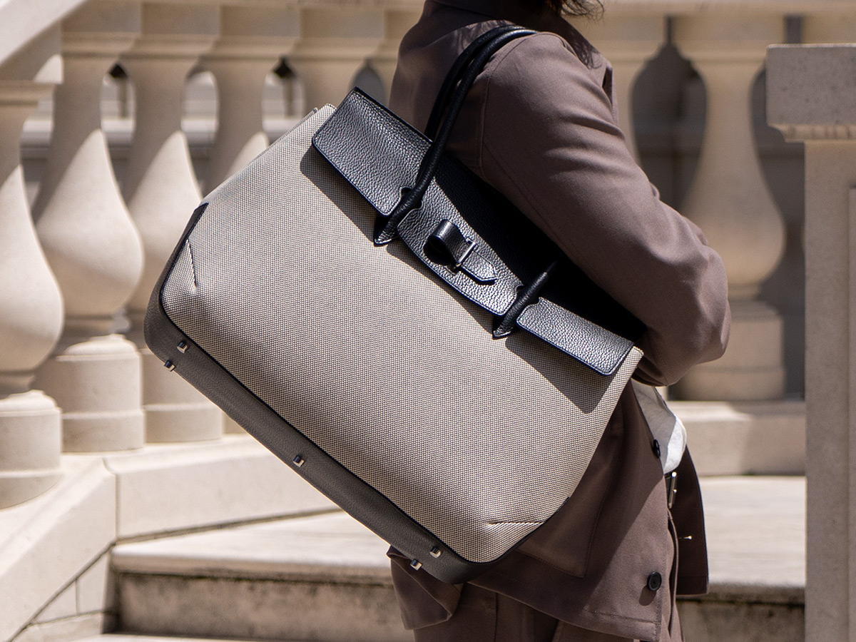 グレイン　“グランデ”キャンバスコンビ　トゥールーズ 素材キャンバス