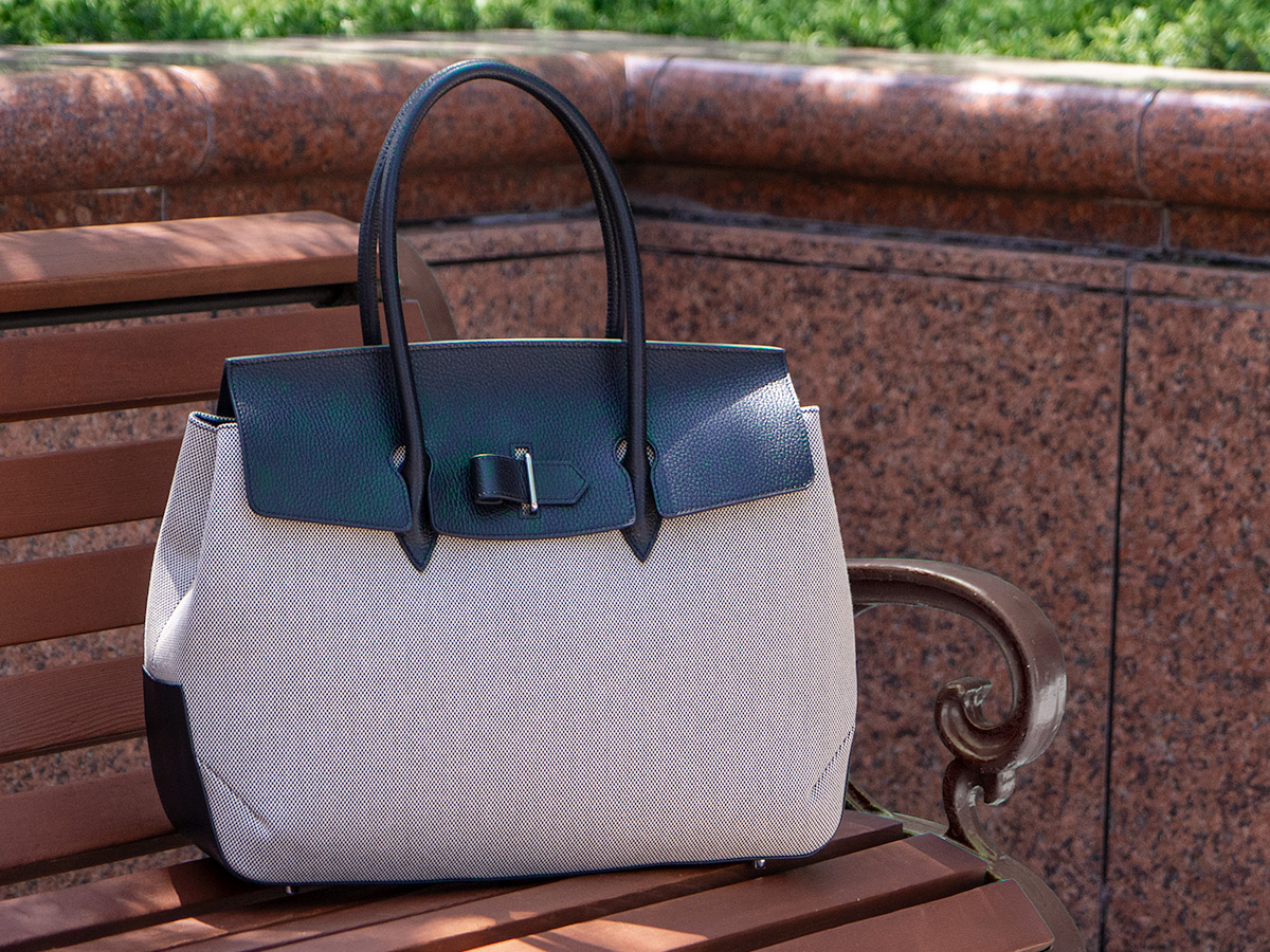 グレイン　“グランデ”キャンバスコンビ　トゥールーズ 素材キャンバス