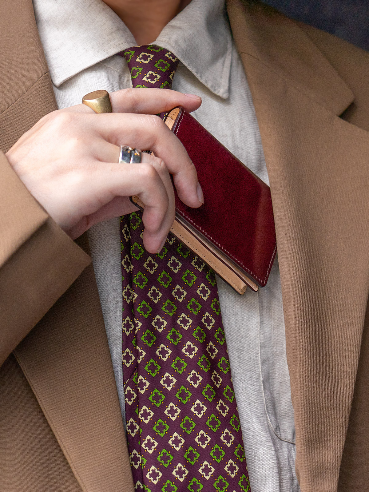 アニリンコードバン 名刺入れ カードケース