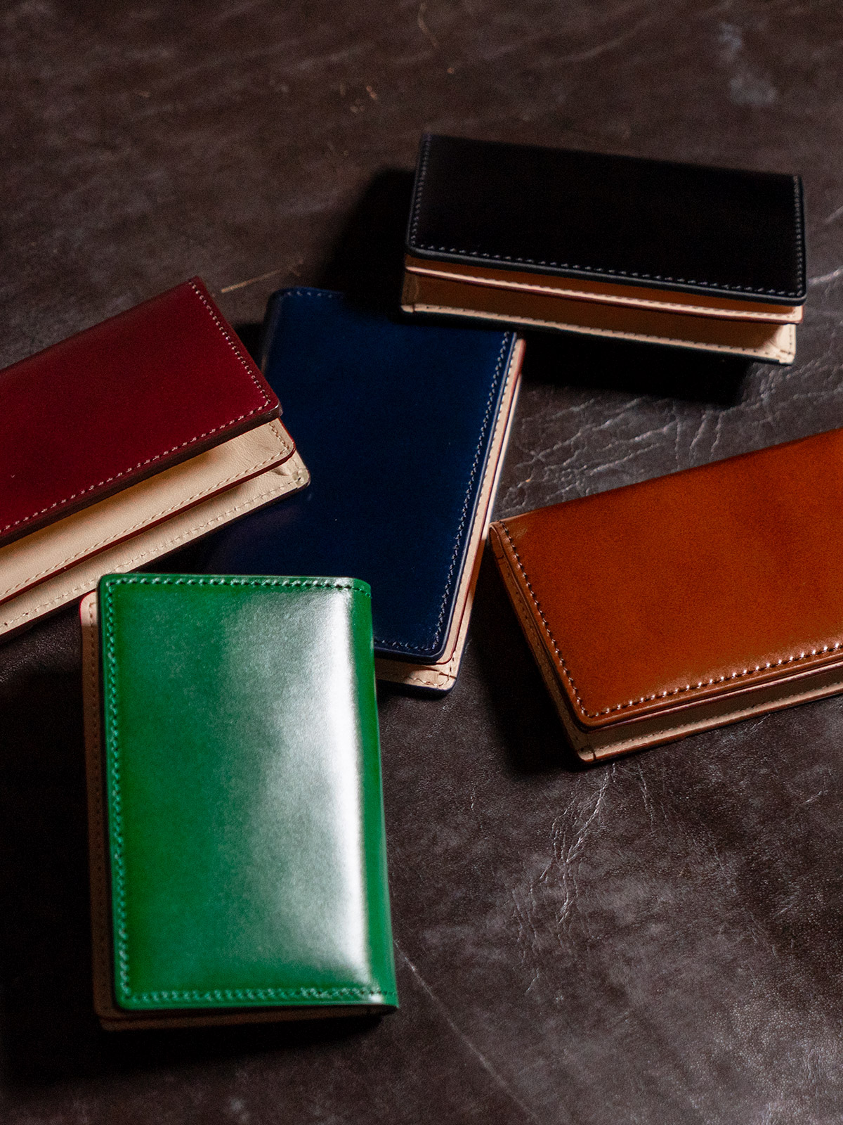 アニリンコードバン 名刺入れ カードケース