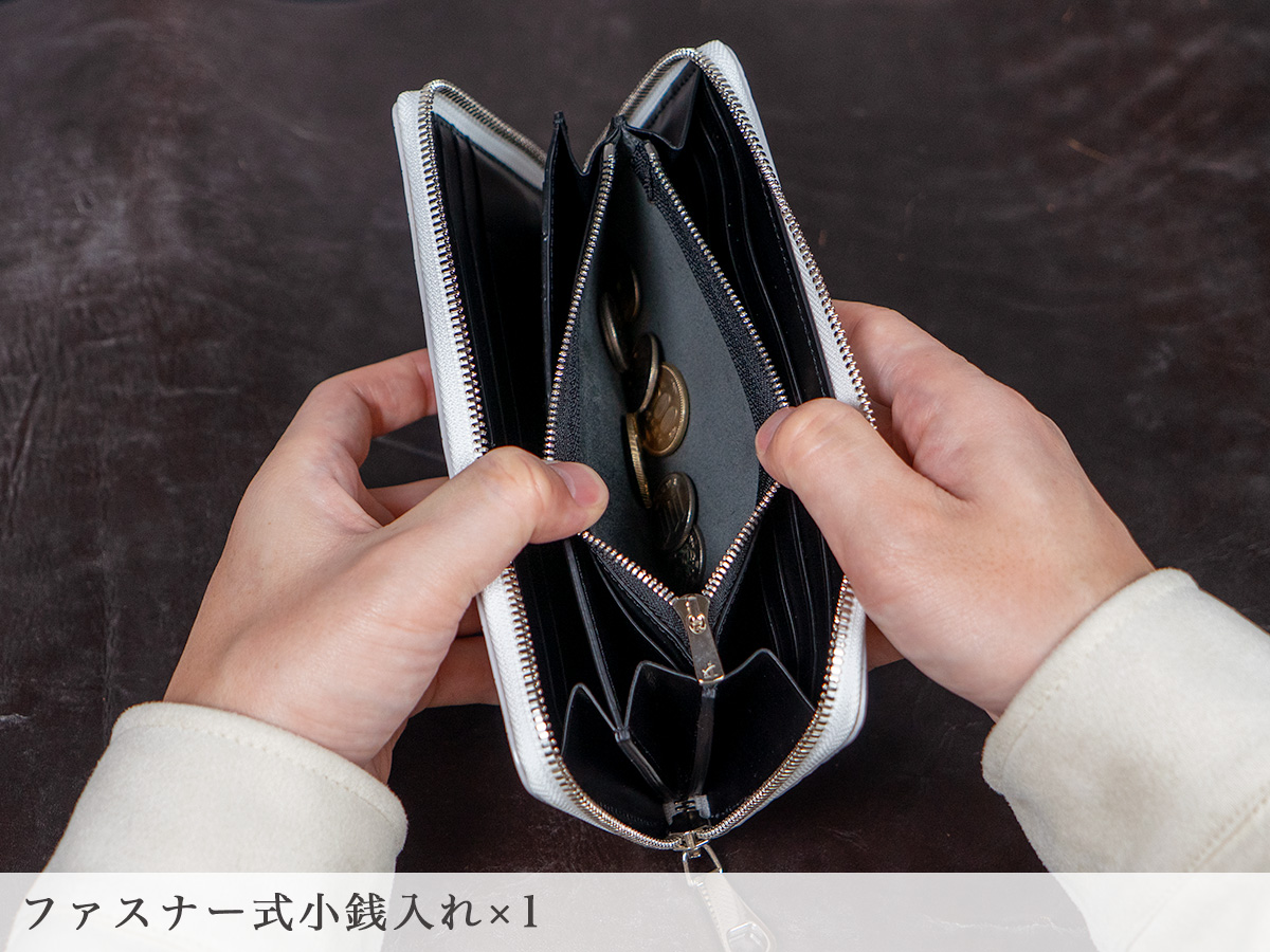 ヒマラヤクロコダイル 長財布 内装