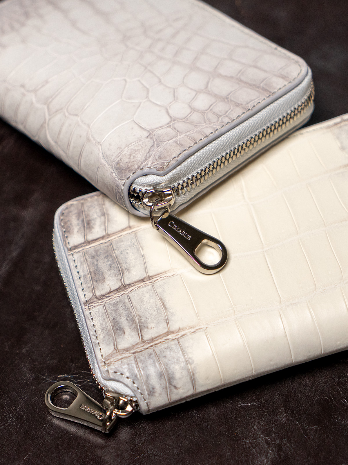 ヒマラヤクロコダイル ミドルウォレット長財布