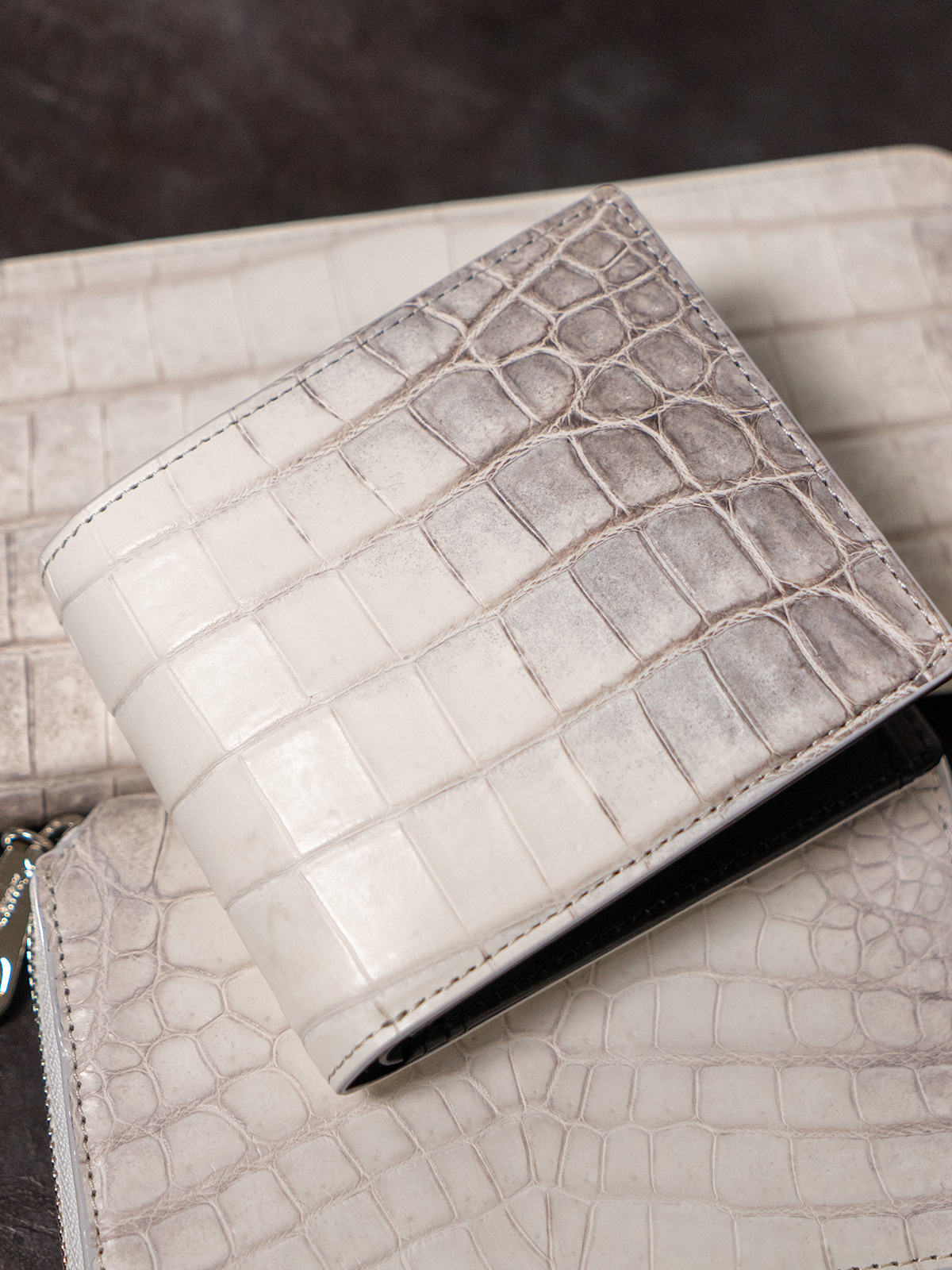 ヒマラヤクロコダイル オープンスモールウォレット