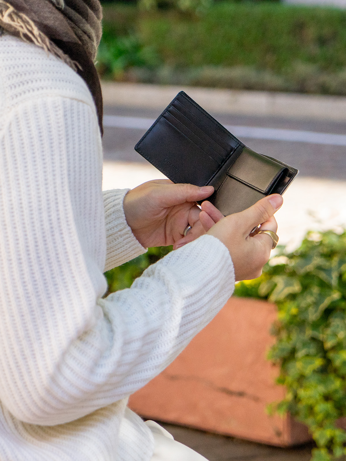 ヒマラヤクロコダイル オープンスモールウォレット　　イメージ