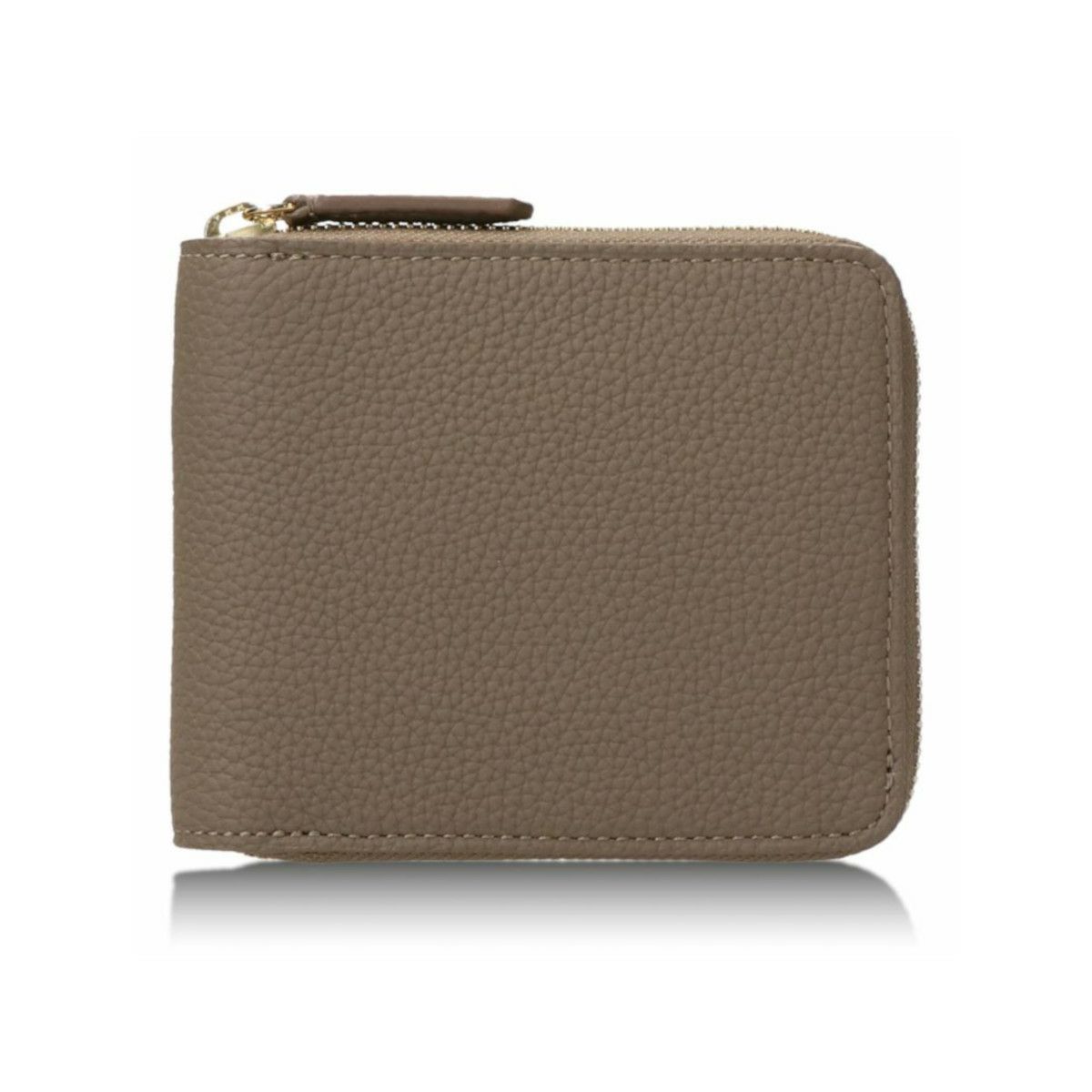 シュランケンカーフ ラウンドファスナー二つ折り財布