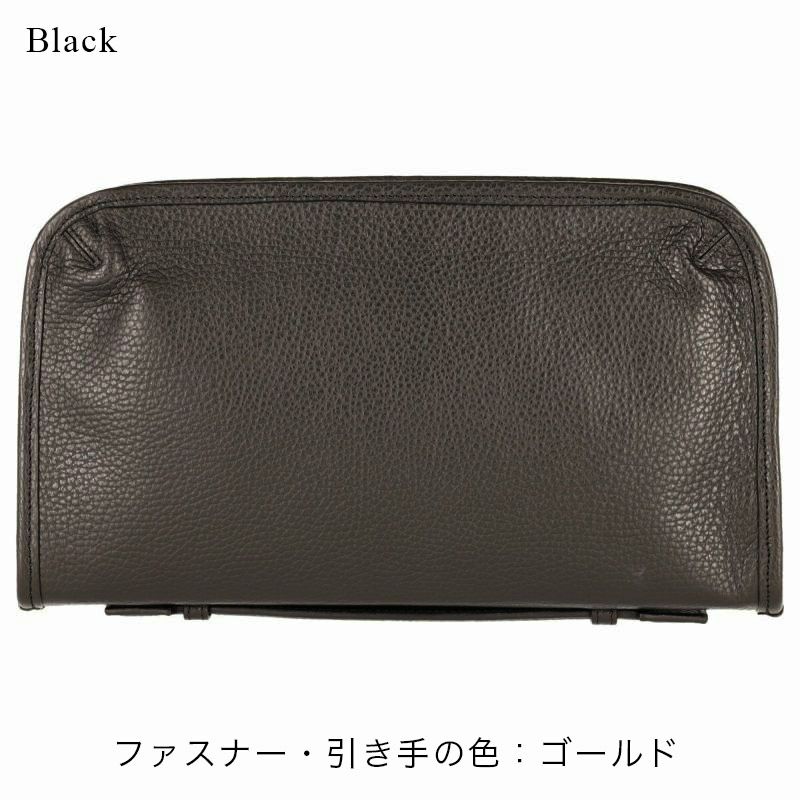 エメリー クラッチバッグ ブラック