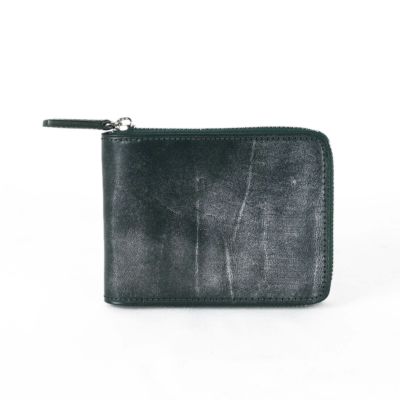 ニューブライドル ラウンドファスナー二つ折り財布