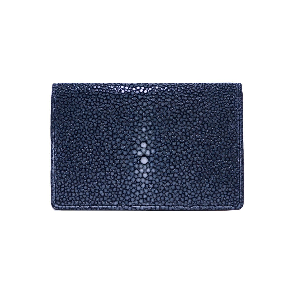 ガルーシャ　名刺入れ　ネイビー