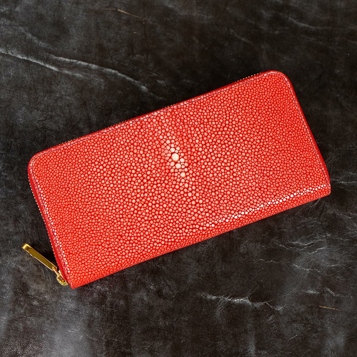 ガルーシャ長財布　レッド