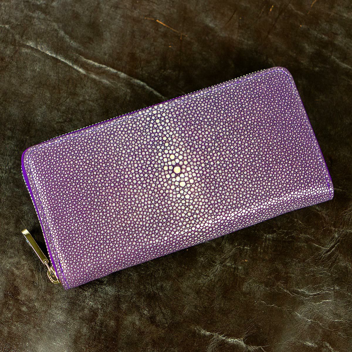 ガルーシャ長財布　ラベンダー