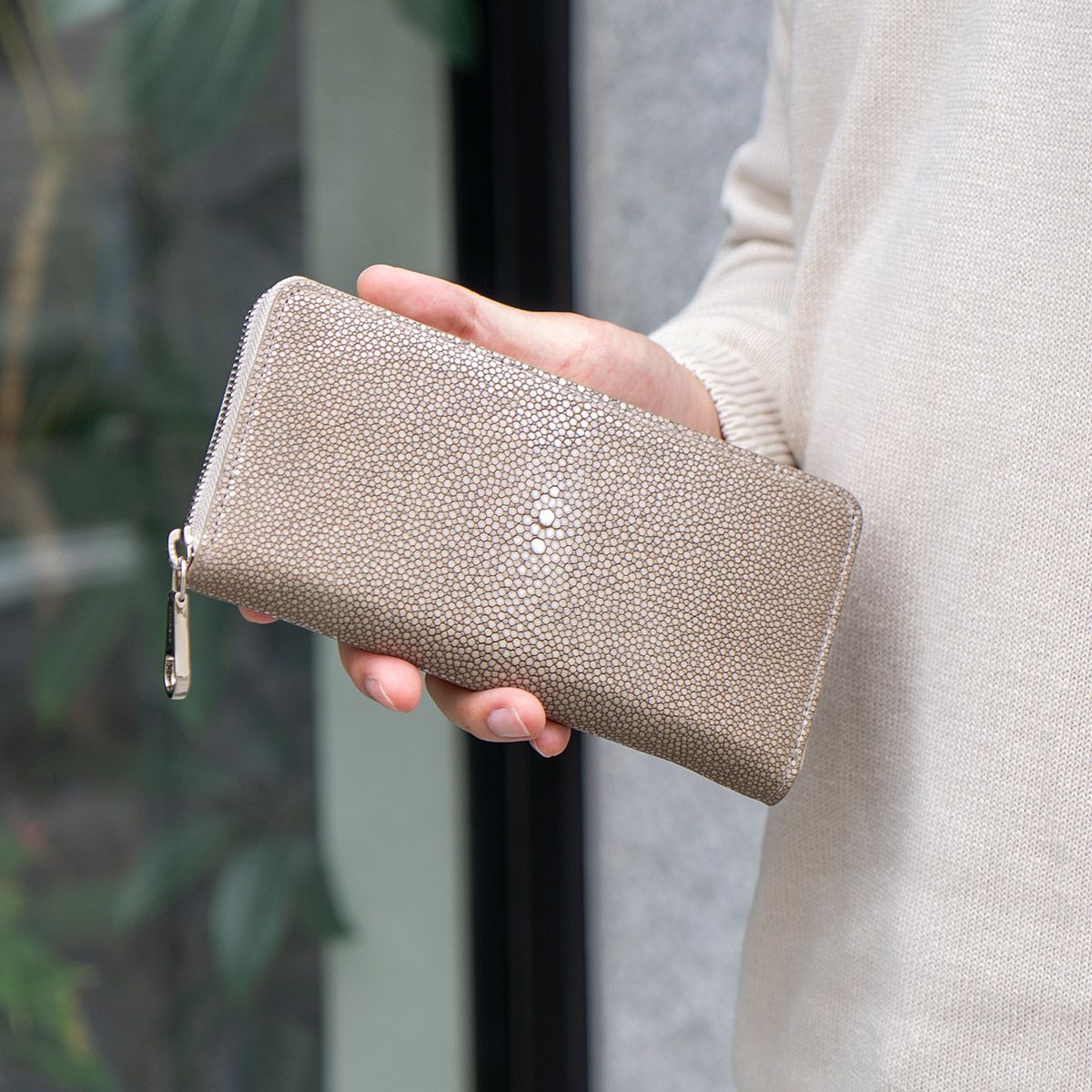 ガルーシャ長財布　トープ