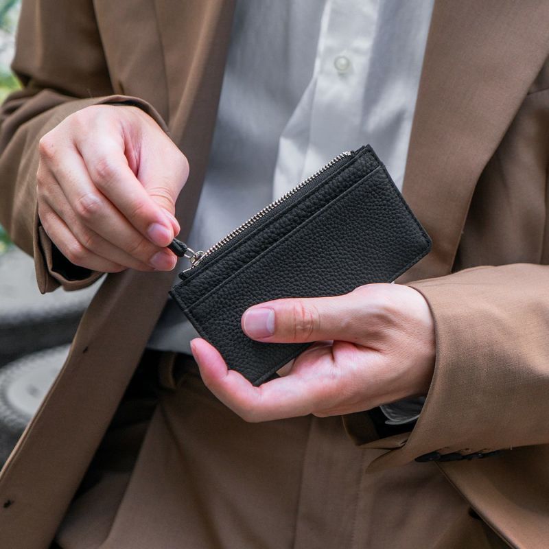 フレンチカーフフラグメントケース（ポケッタブル財布