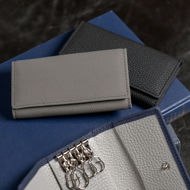 フレンチカーフ三つ折りキーケース | キーケース・キーホルダー