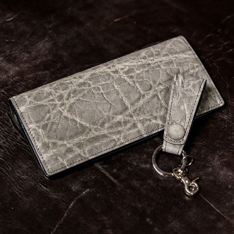 エレファントレザー フラップロングウォレット（かぶせ長財布） | 長