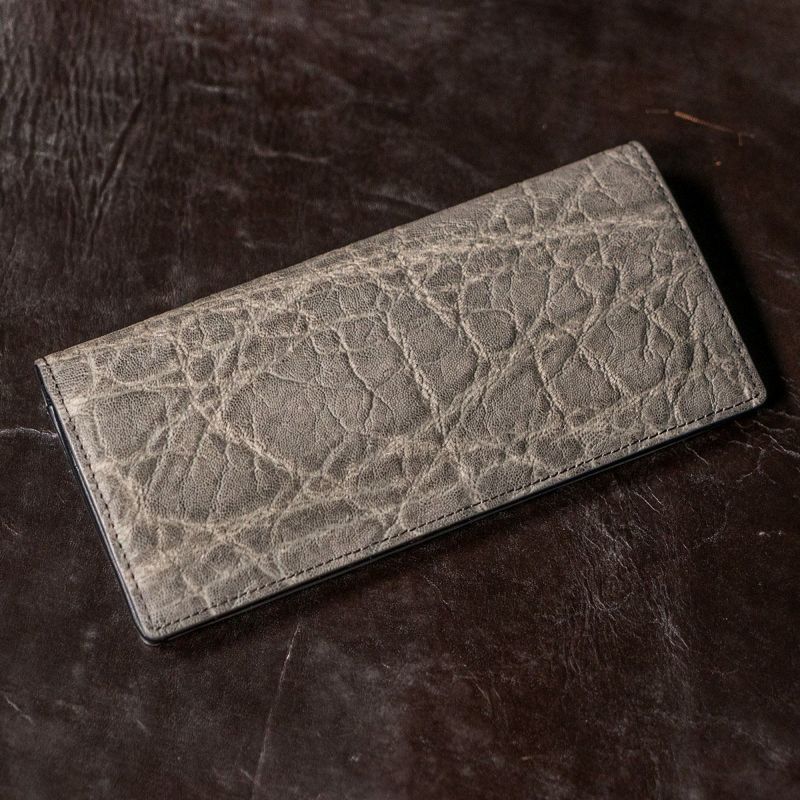 エレファントレザー フラップロングウォレット（かぶせ長財布） | 長