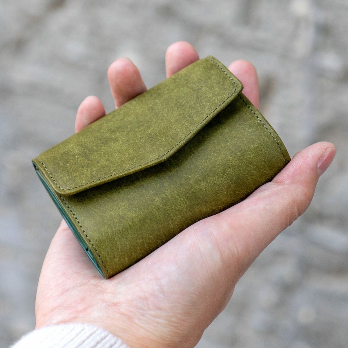 ファビオ 三つ折りコンパクト財布