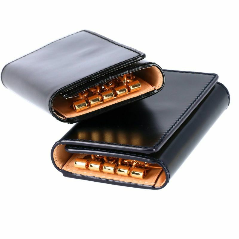 アニリンコードバン 三つ折りキーケース | キーケース・キーホルダー